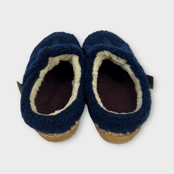 L.L. Bean Women's Cozy Slipper Slides Navy Size 9 - Picture 5 of 8